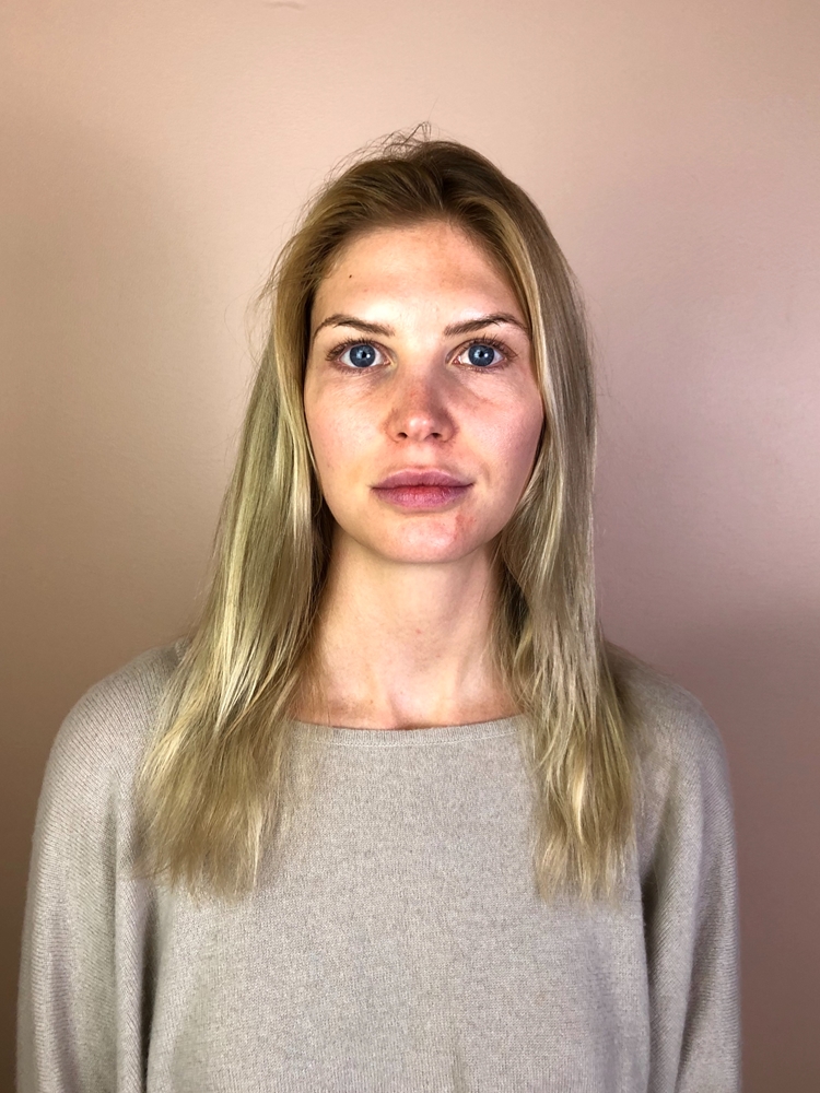 Hairtalk förlängning blond slingor