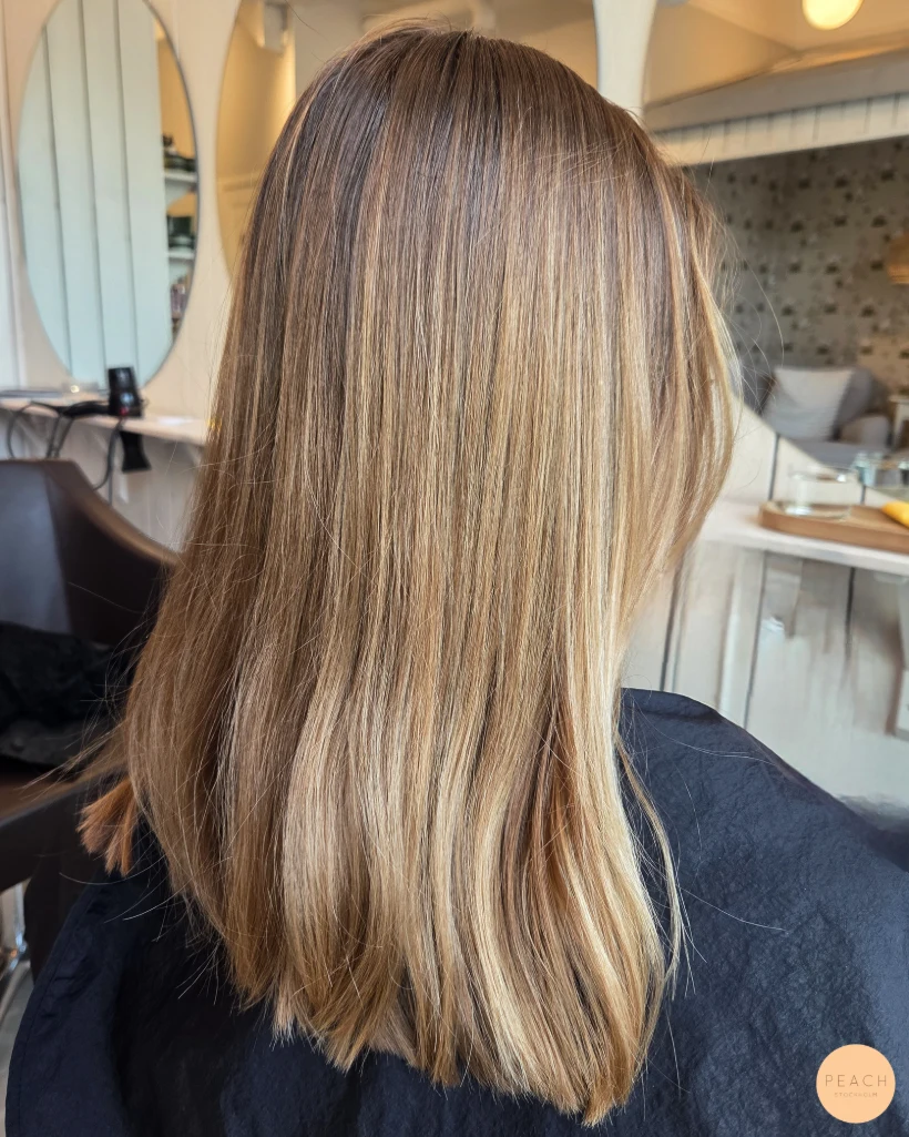 Warm honey hair color ☀️