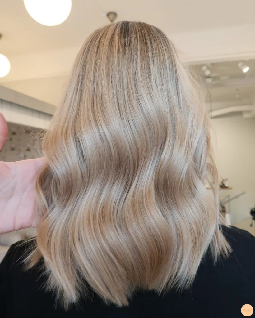 Lyxig krämig guld beige