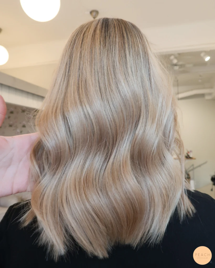 Lyxig krämig guld beige