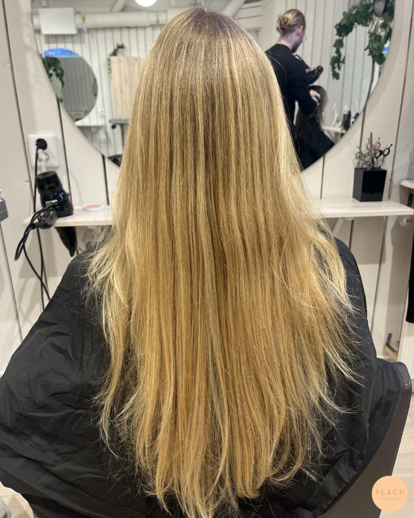 Bronde balayage – salongsresultat av Nathalie Hedqvist, 1 oktober 2024