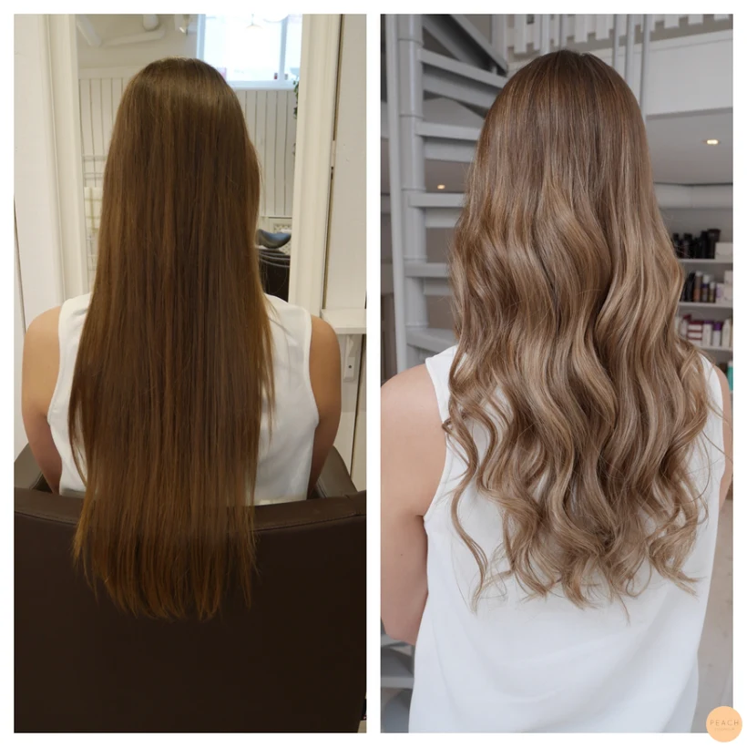 Från ofärgat hår till beige blond