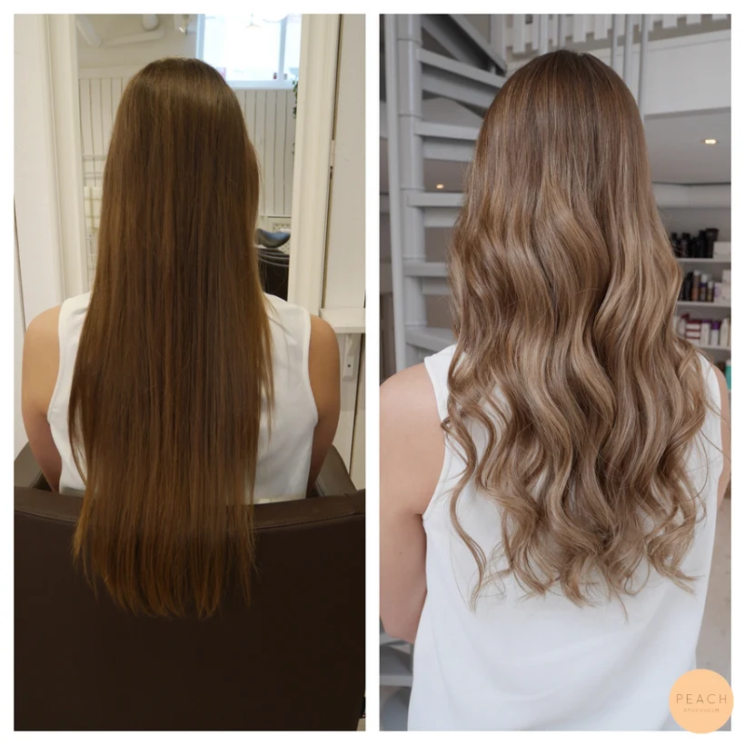 Från ofärgat hår till beige blond