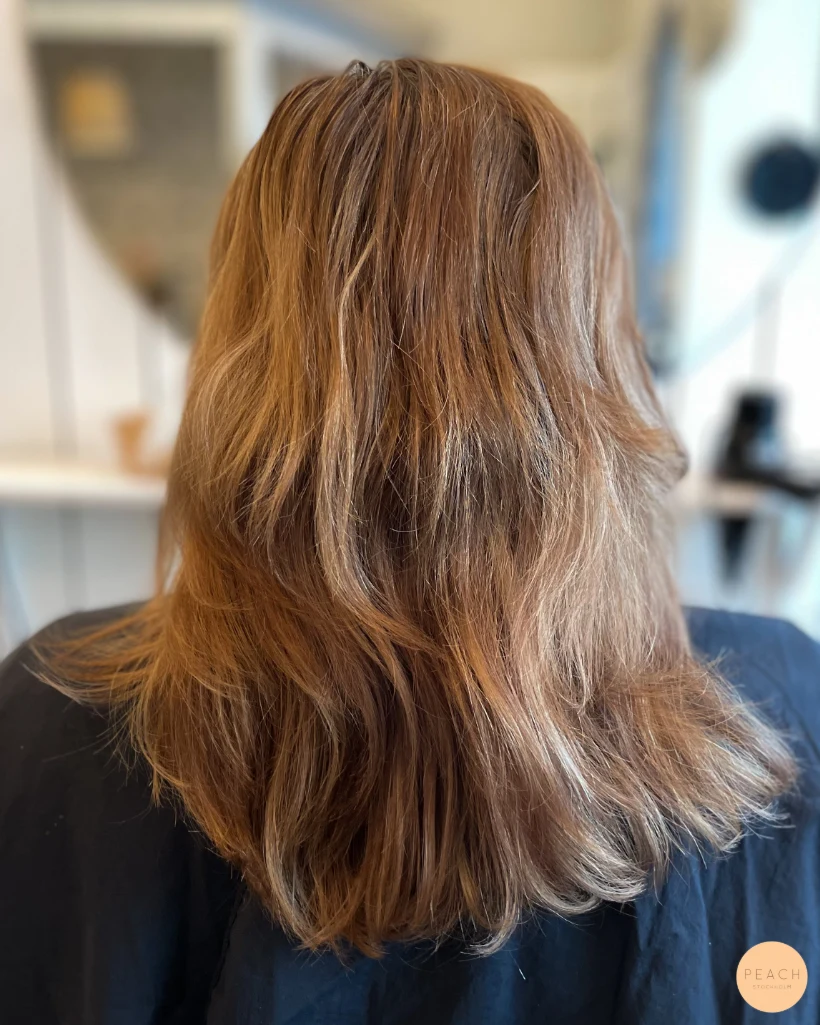 Golden copper color 🧡✨