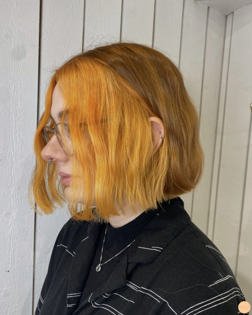 Pop of orange