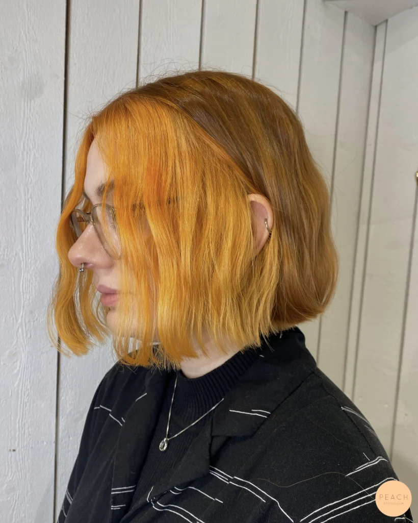 Pop of orange