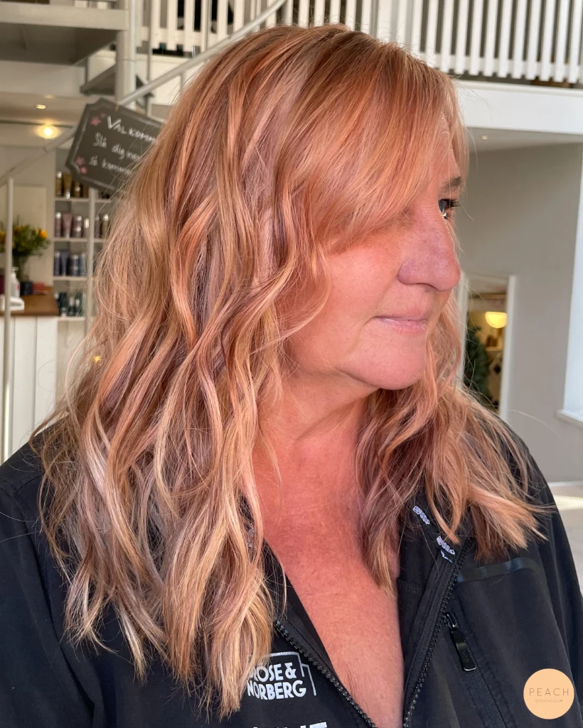 Höst Blond med highlights och lowlights
