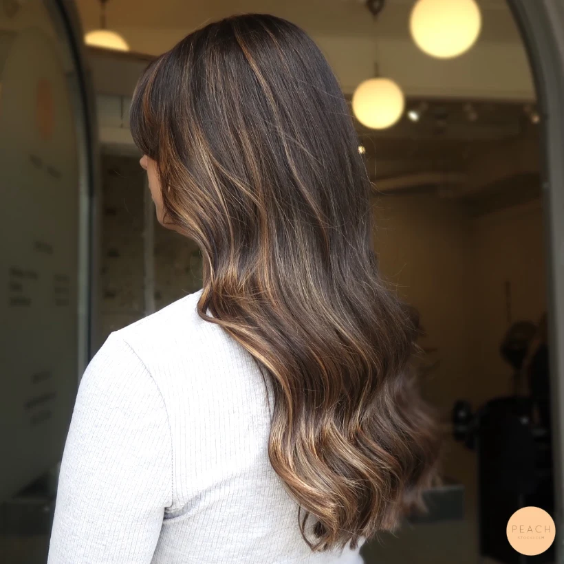 Balayage – salongsresultat av Javiera Hernandez, 6 juli 2020