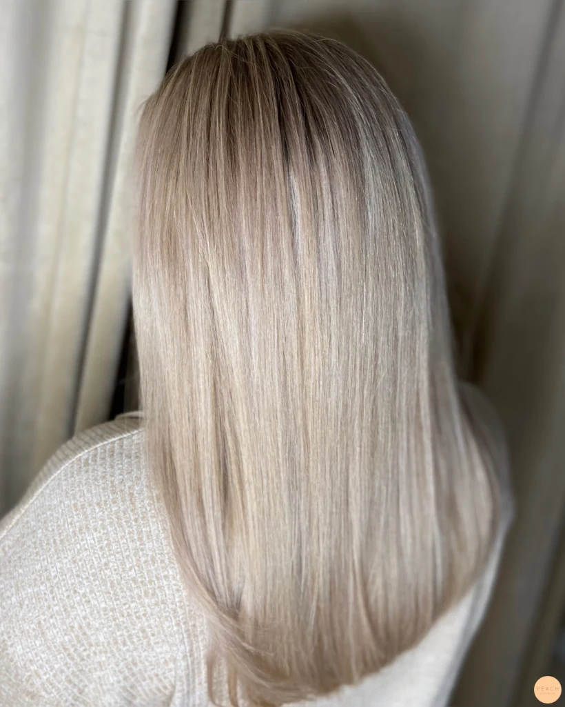 Blond hårfärg