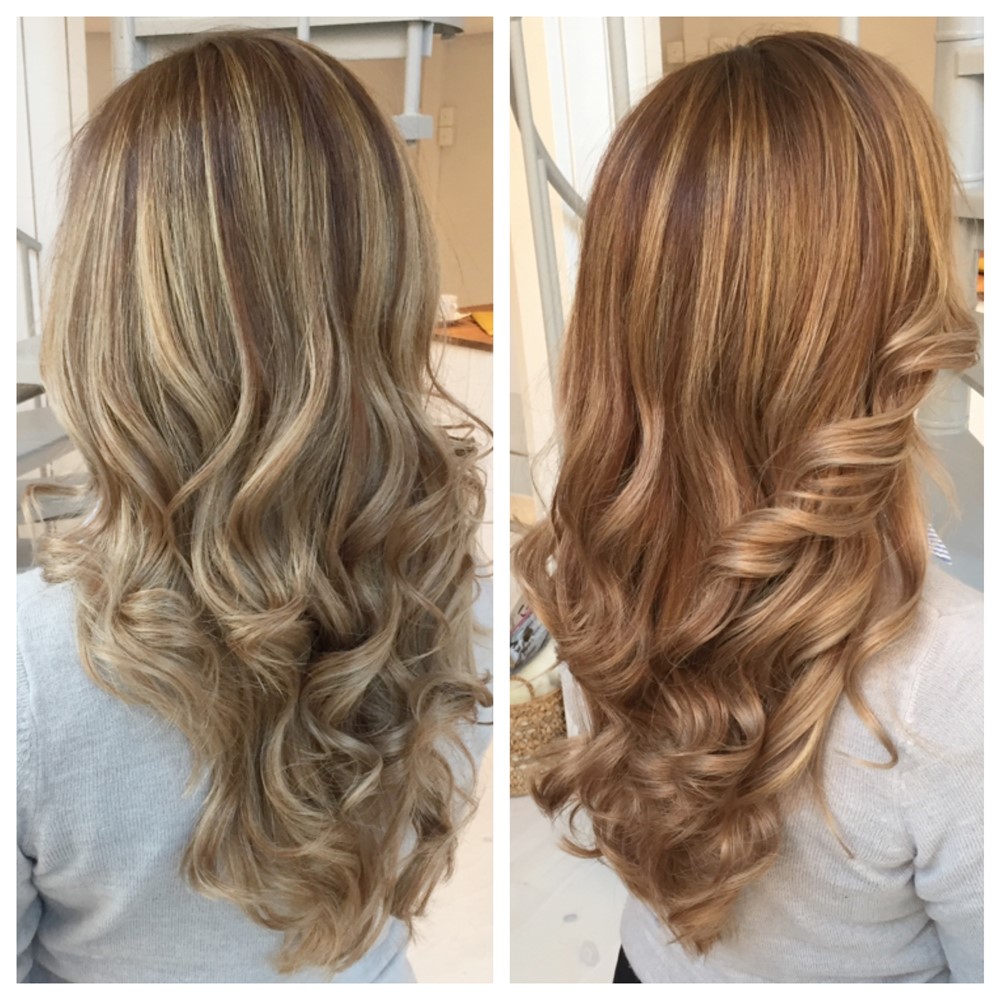 Ecaille hair med extra glans