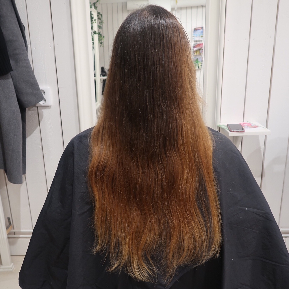 Brun balayage caramel