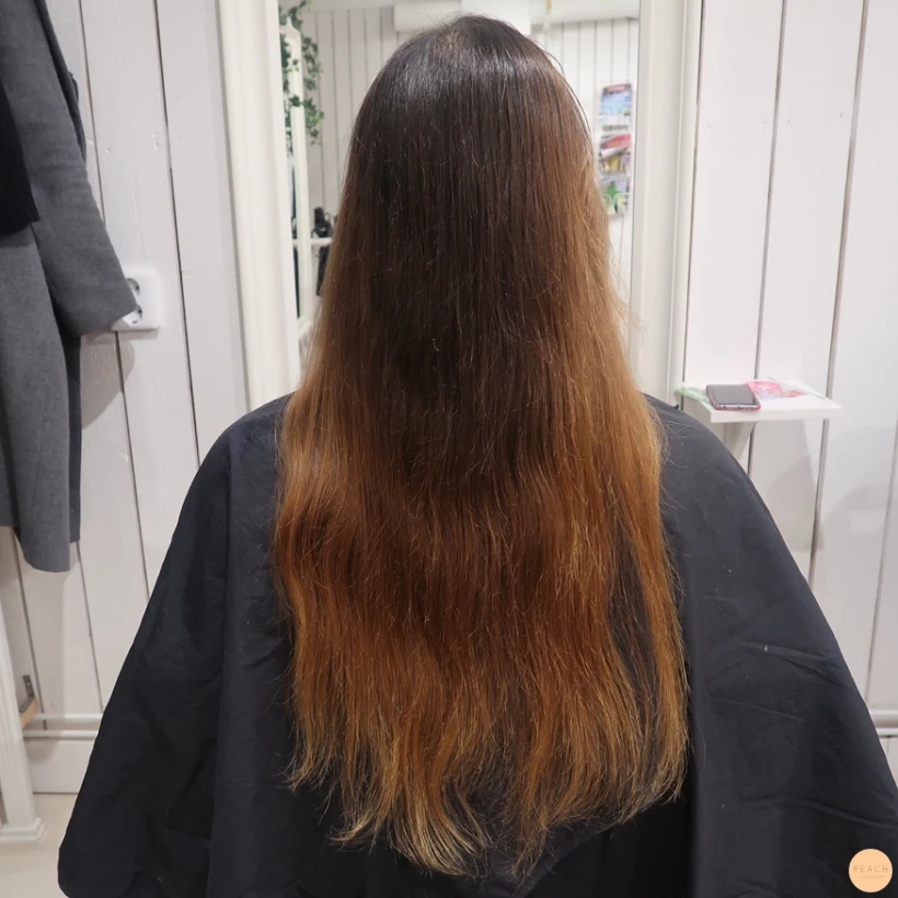 Brun balayage caramel
