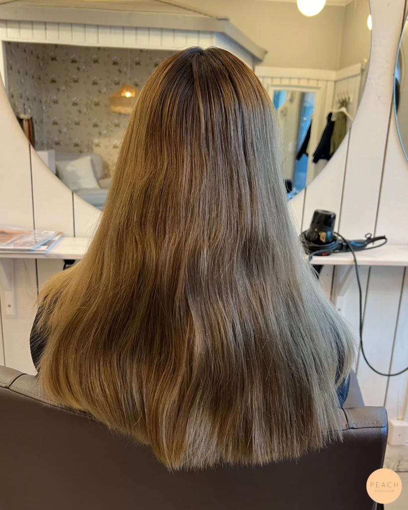 Rich brown hair color 🤎