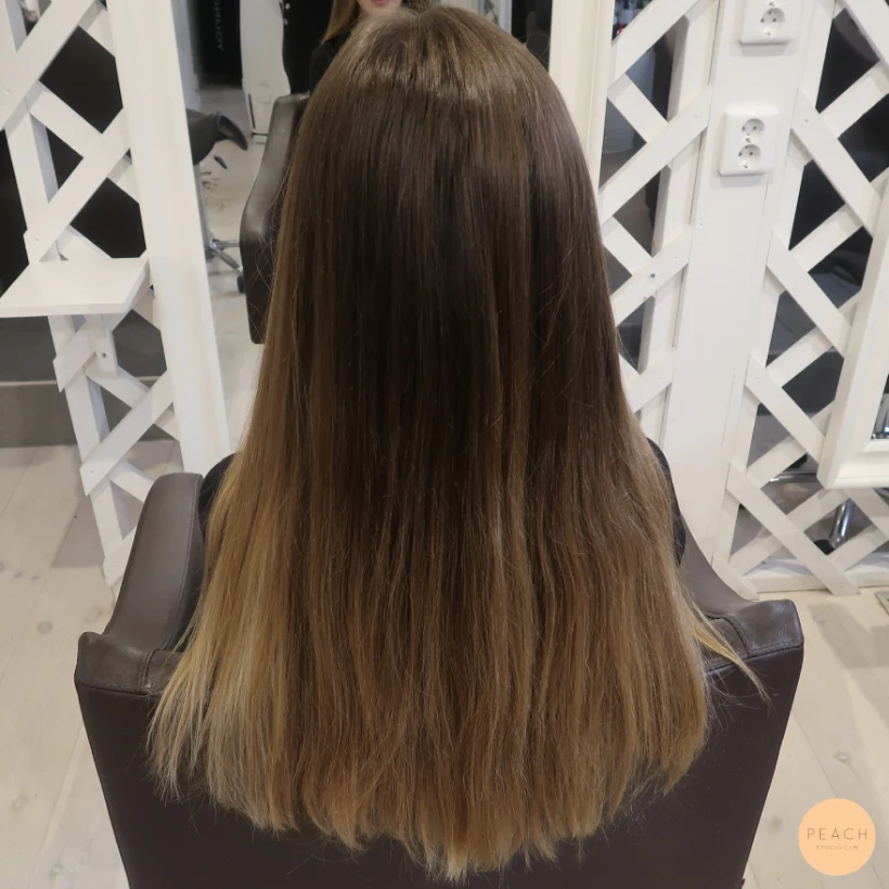 Balayage blond – salongsresultat av Stina Tannerstål, 18 augusti 2020