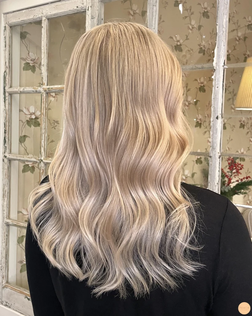Cool and Creamy blonde hair