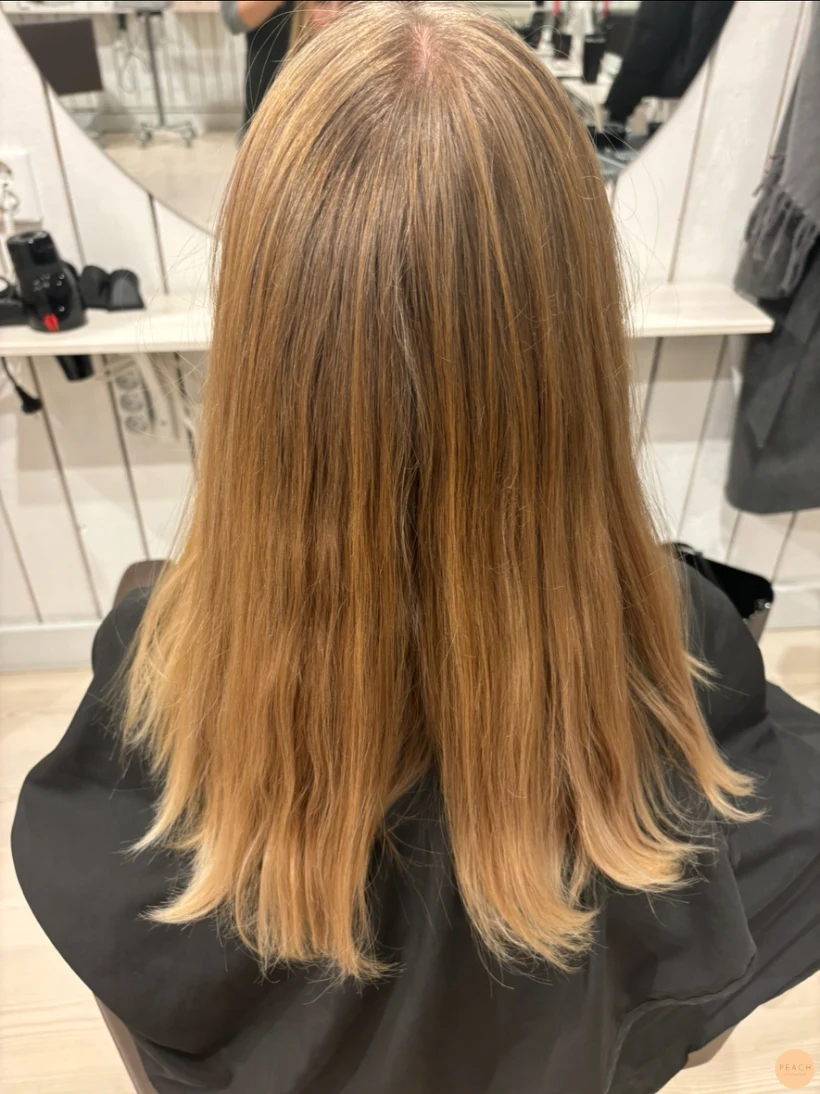 Kall bronde hårfärg