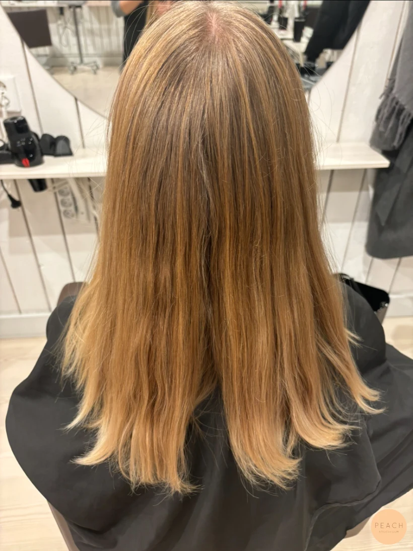Kall bronde hårfärg