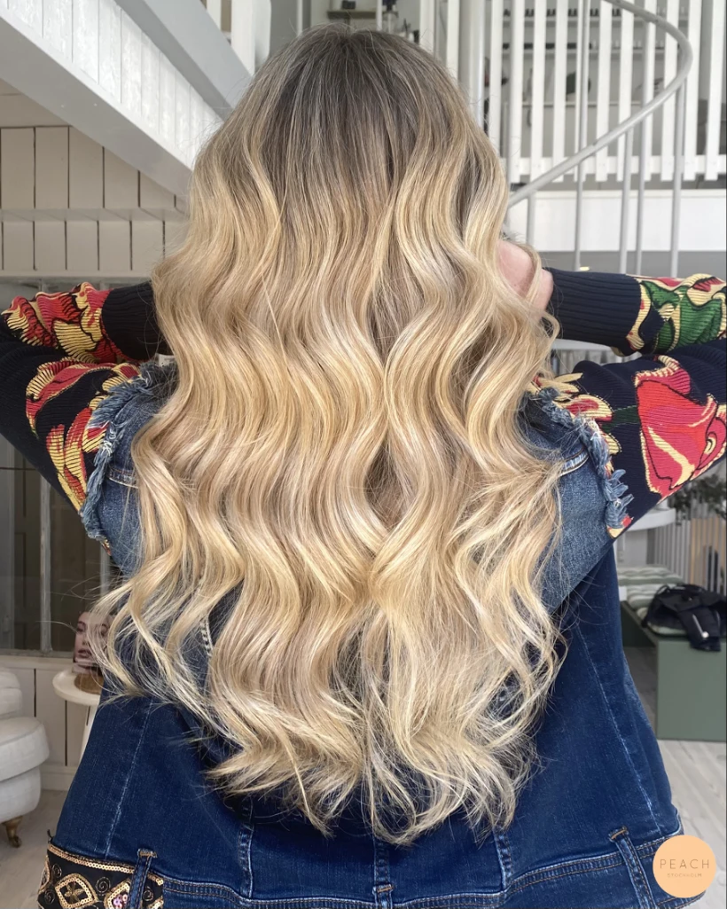 Sommar blond med mjuka teasylights