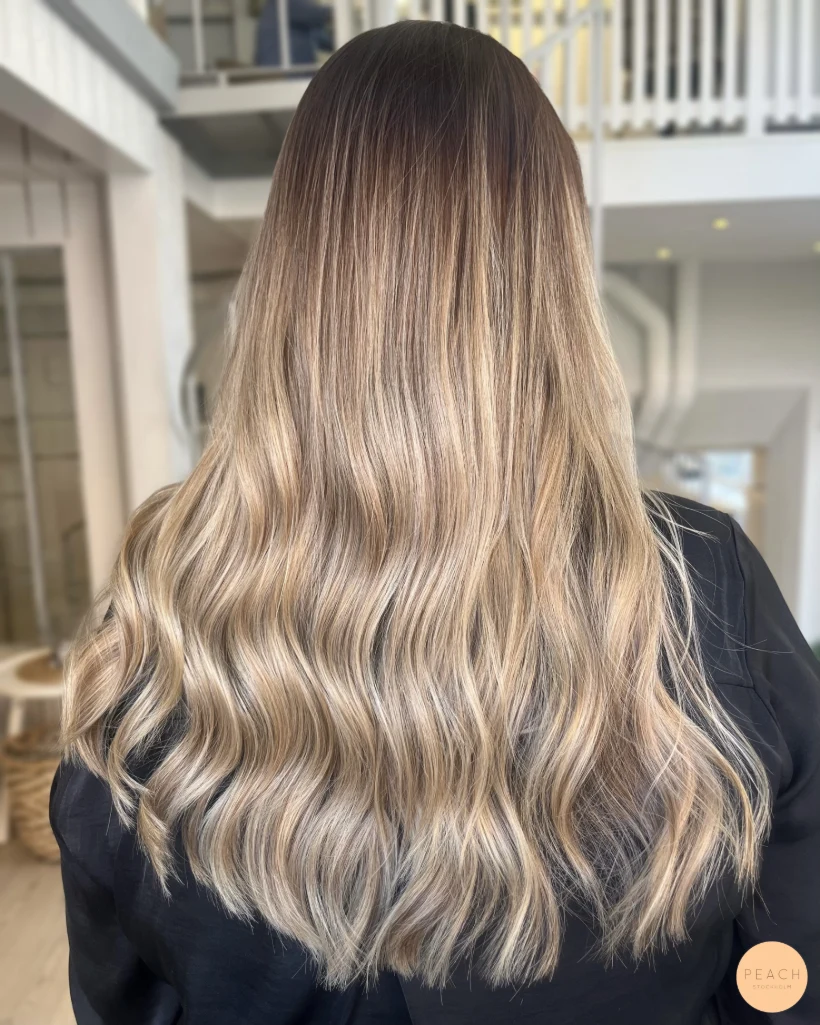 Beige höst blonde