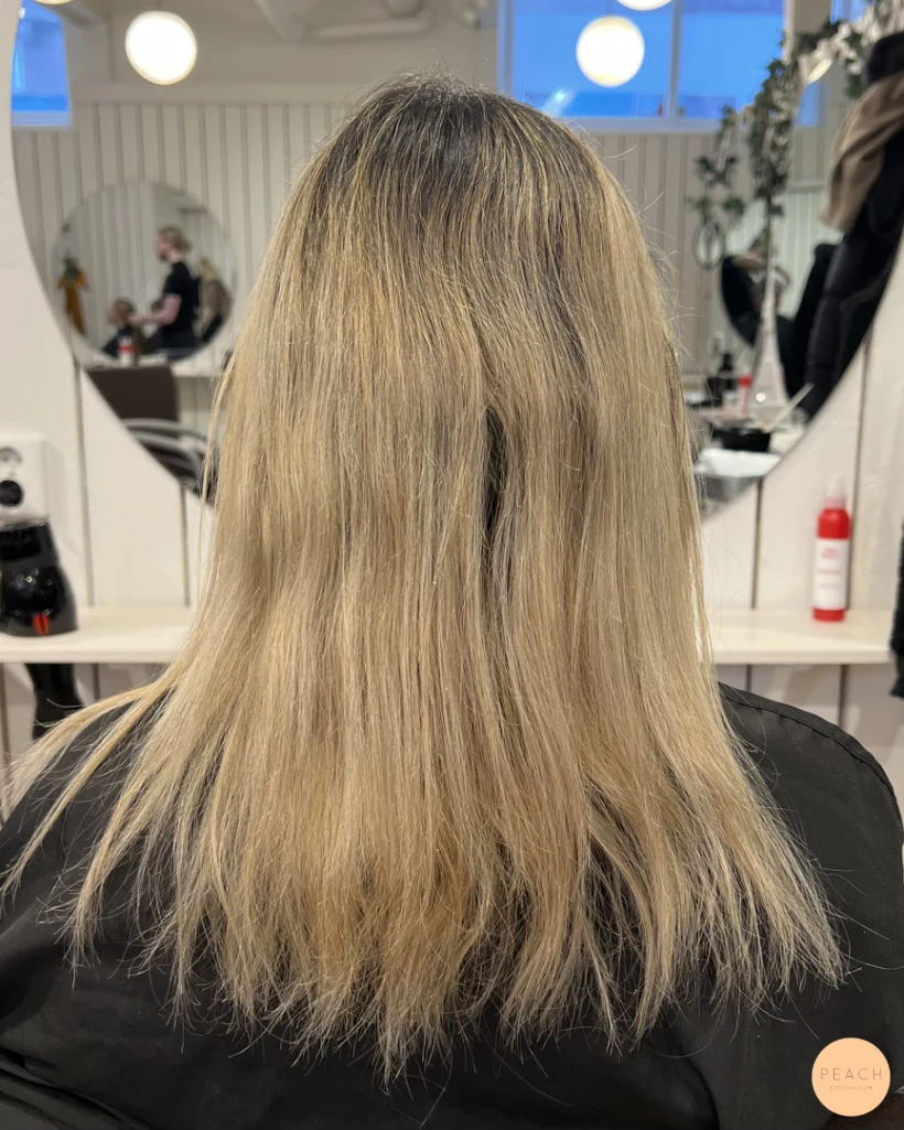 Peach blond