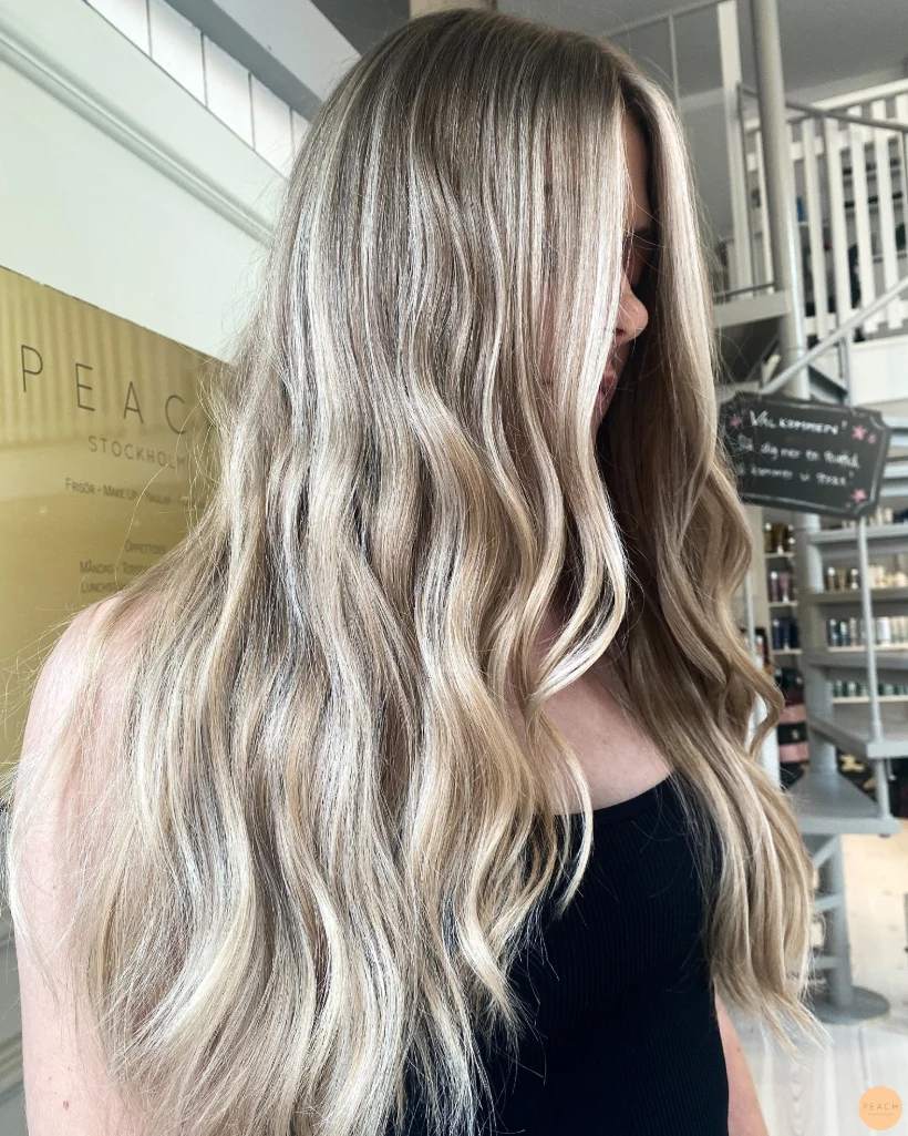 Balayage blond