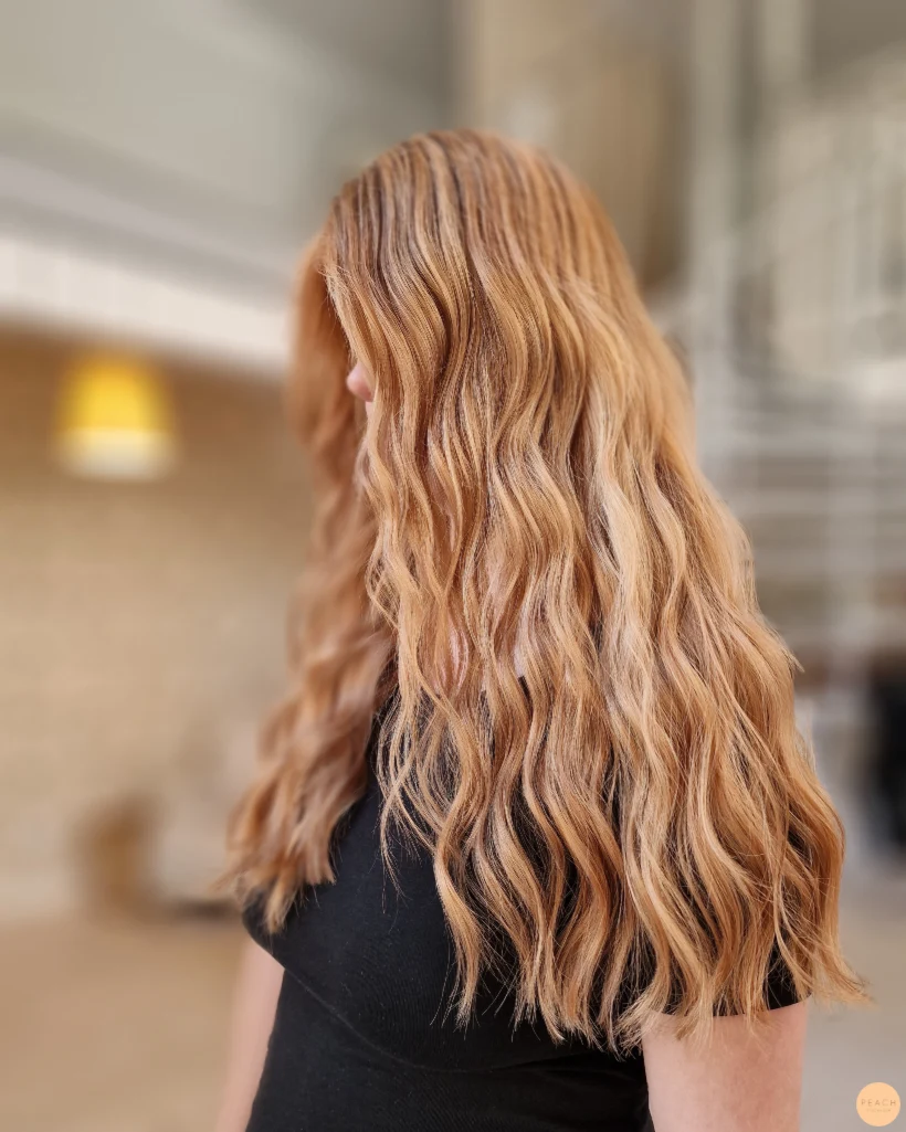 Warm blonde