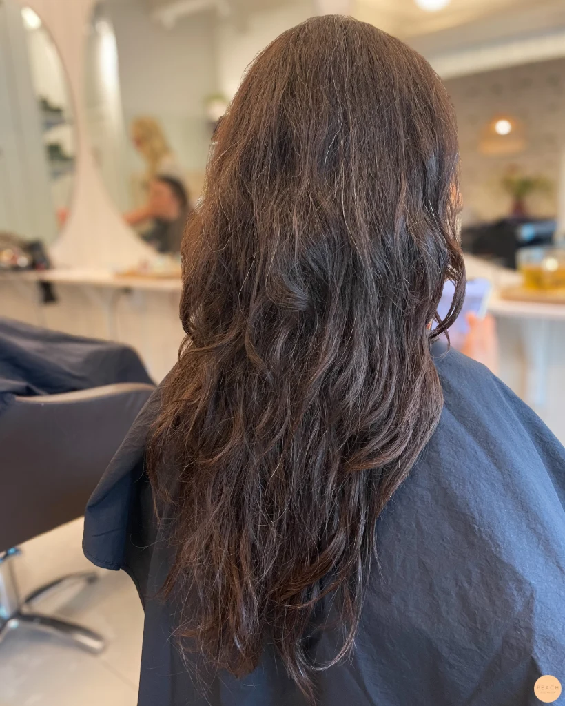 Chocolate highlights hair ✨🍫