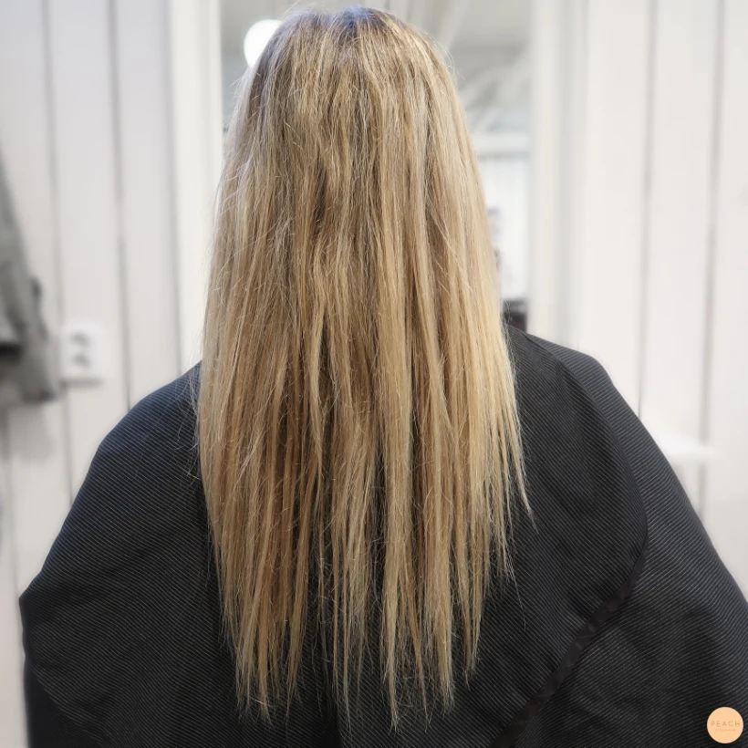 Kall blont hår