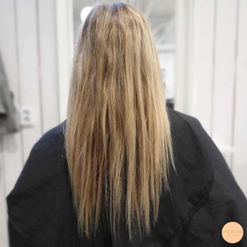 Kall blont hår