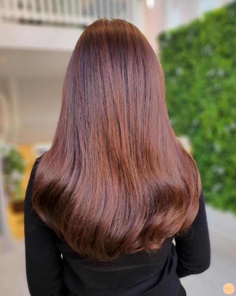 Chocolate brownie hair