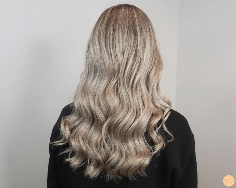 Kall blond hårfärg