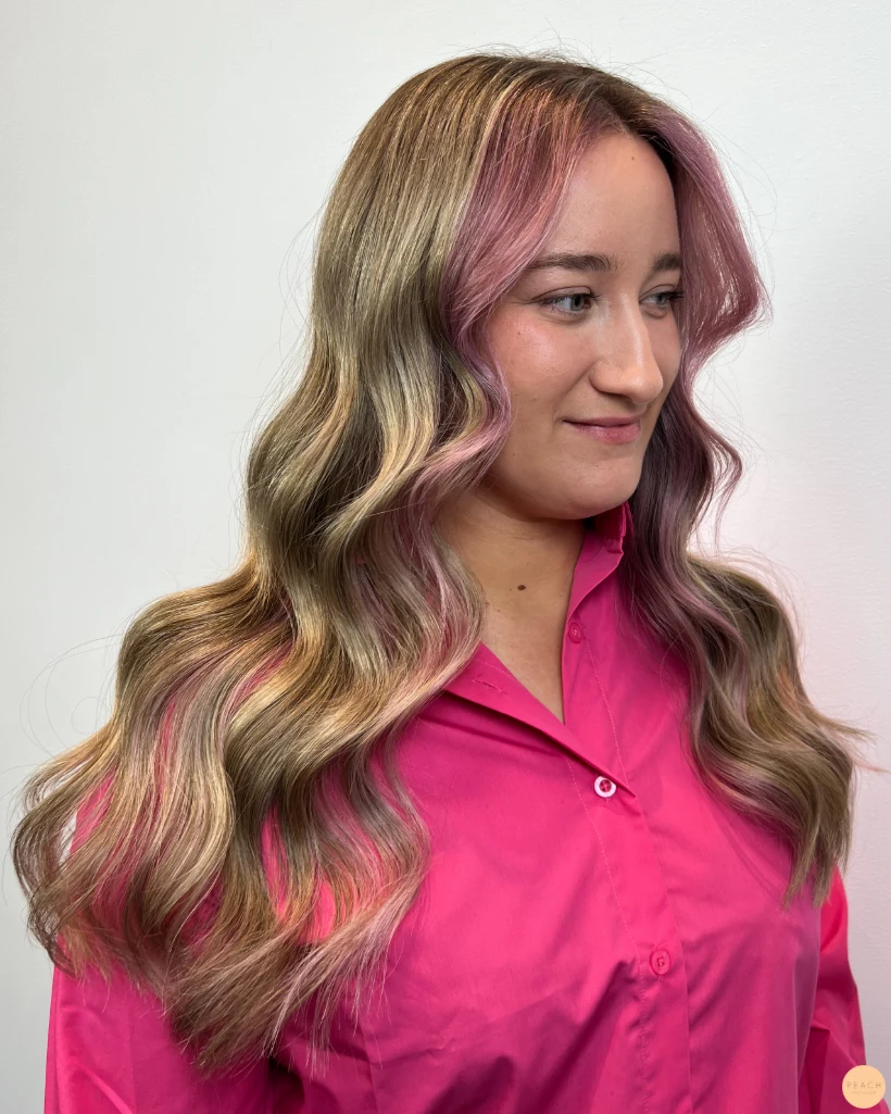 Color blocking hair techniques