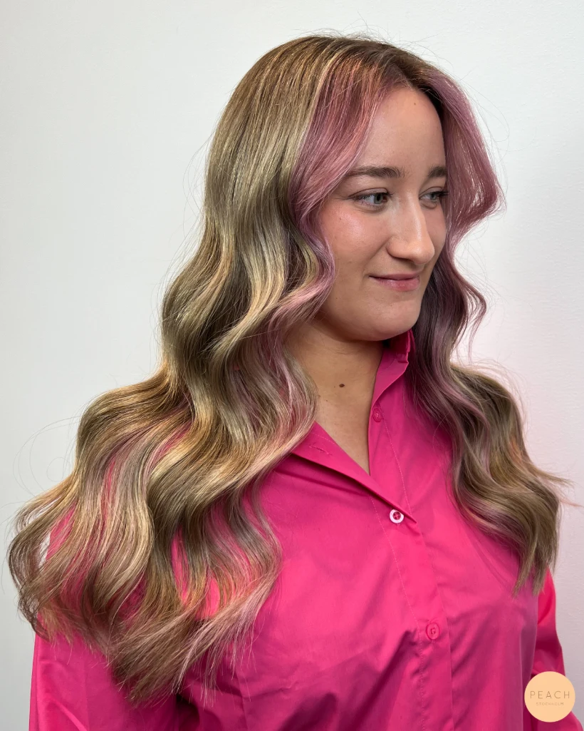 Color blocking hair techniques