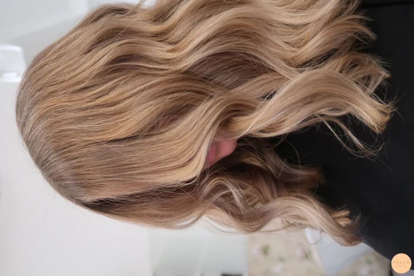 Blond hårfärg med olika nyanser