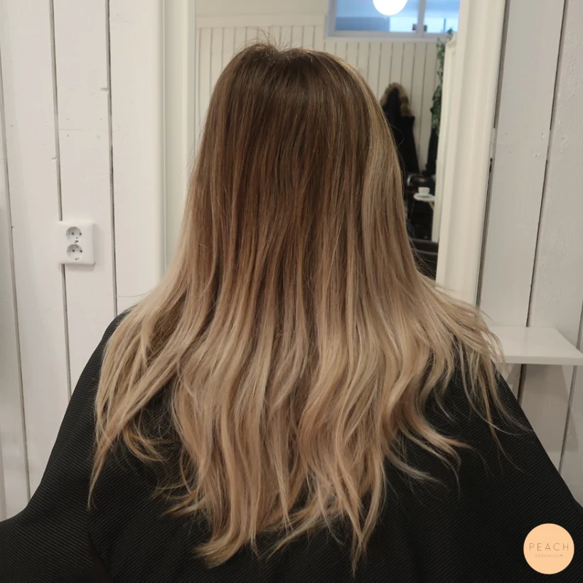 Blond balayage makeover