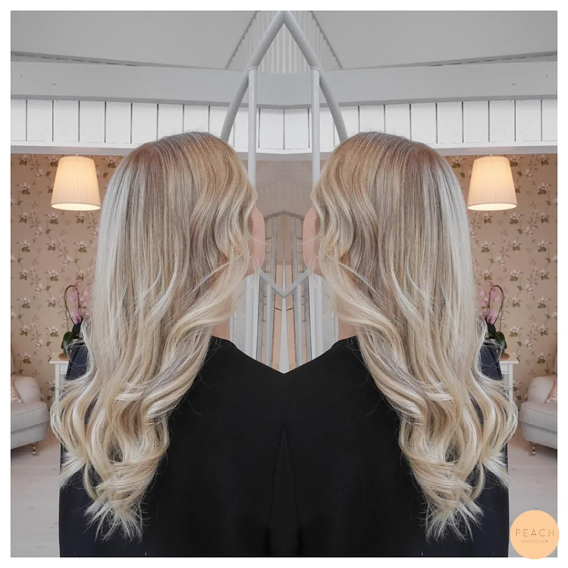 Ombre med mjuka lowlights