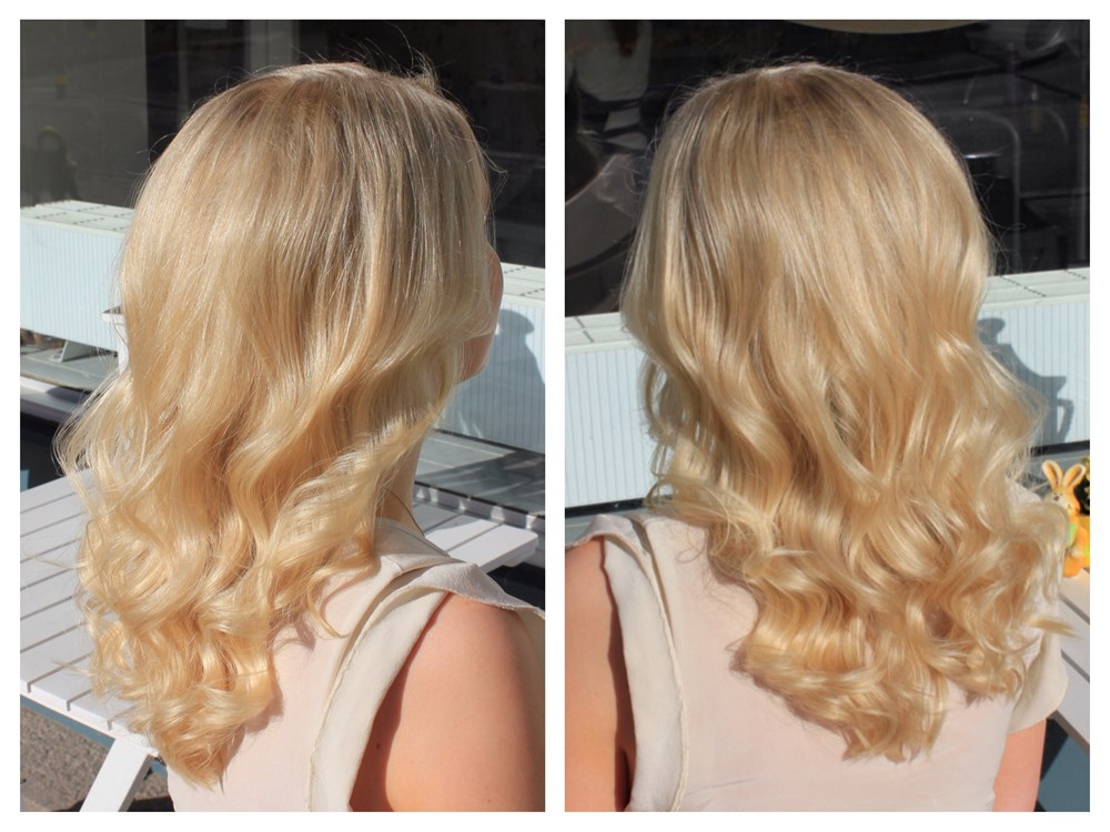 Blond hårfärg