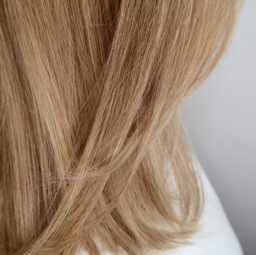 Varm balayage hårfärg