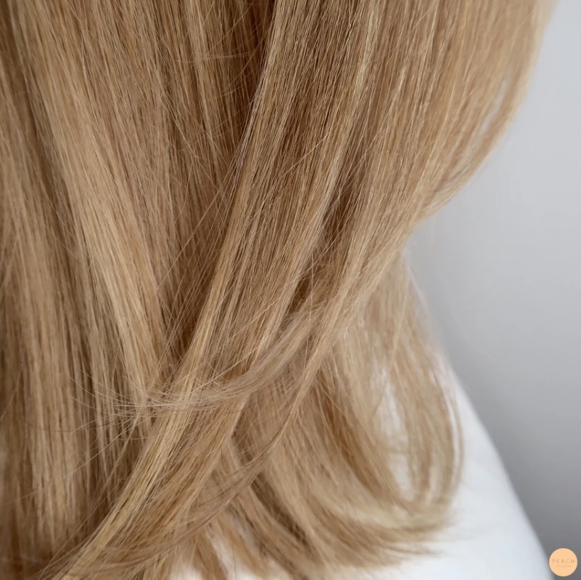 Varm balayage hårfärg