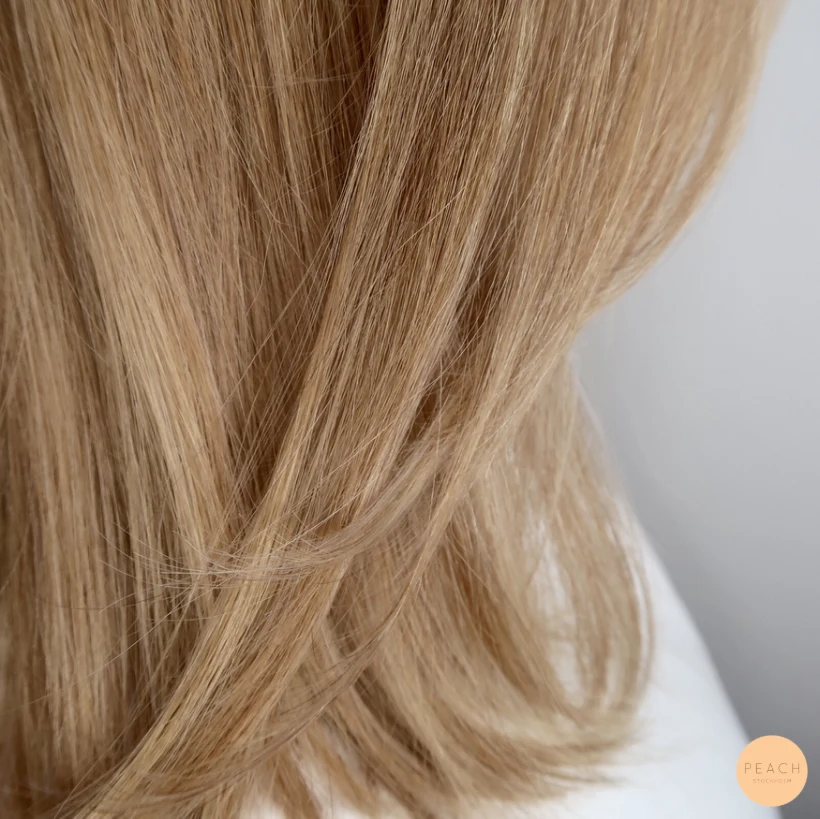 Varm balayage hårfärg
