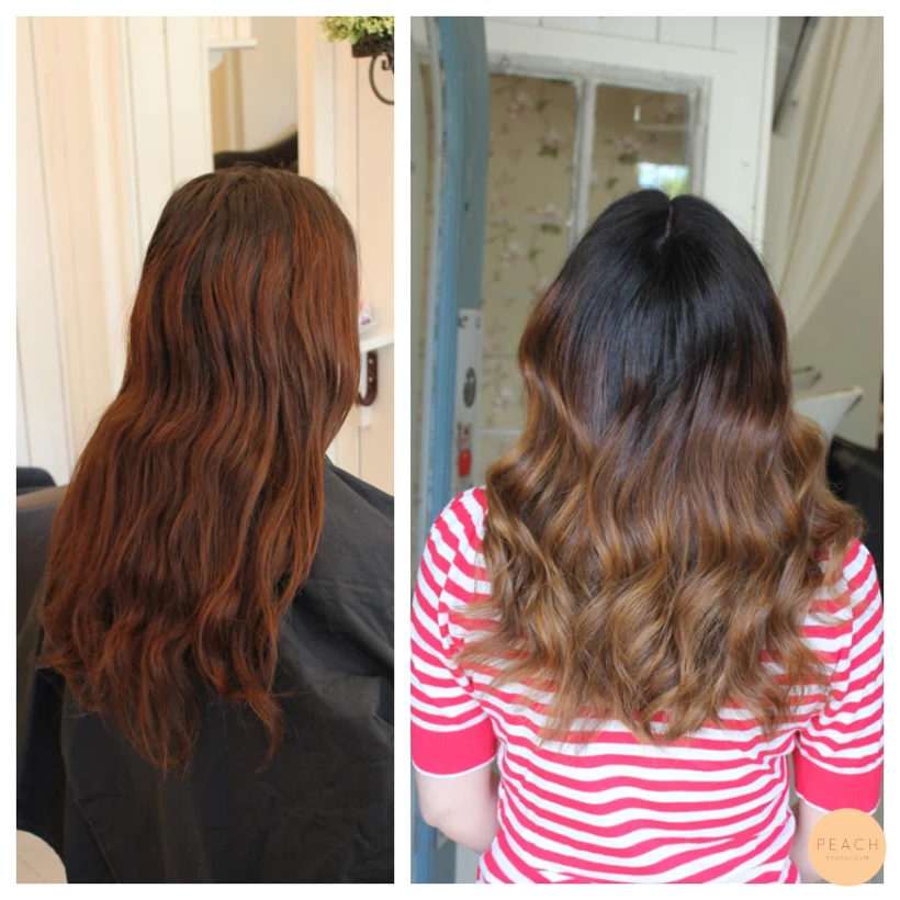 Brunett ombre