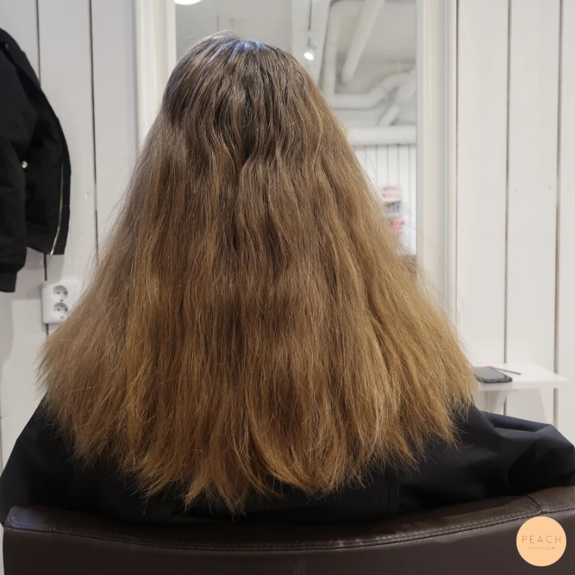 Caramel swirl hair color