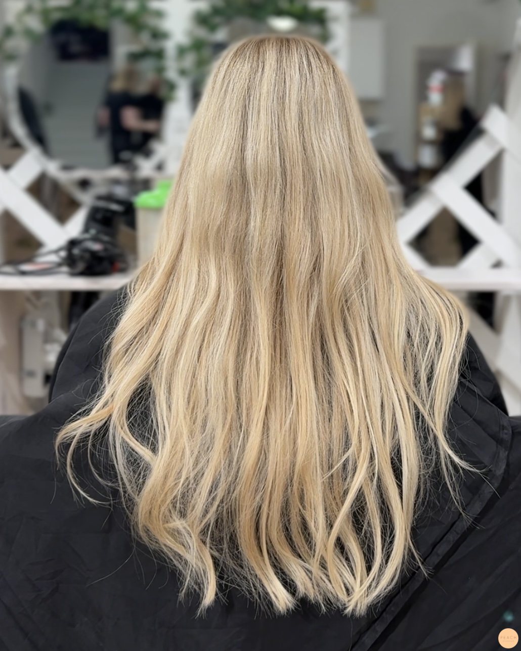 Vaniljblond hårfärg