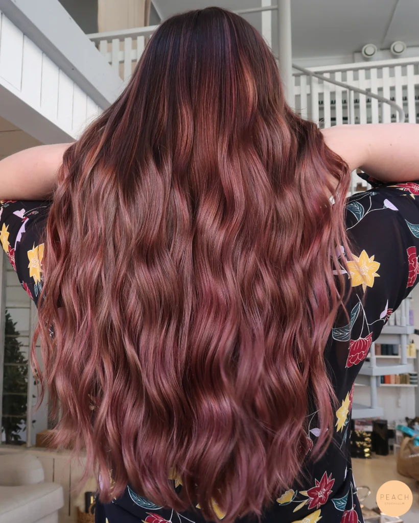 Rosé balayage