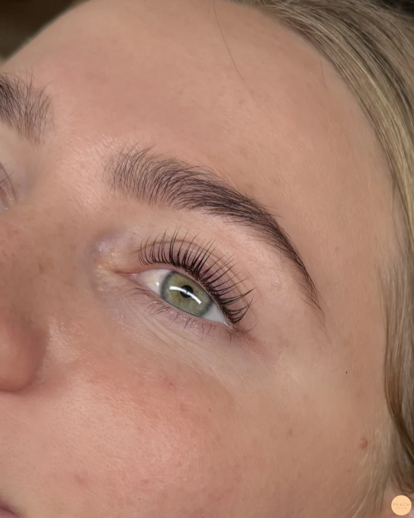 Lashlift före efter