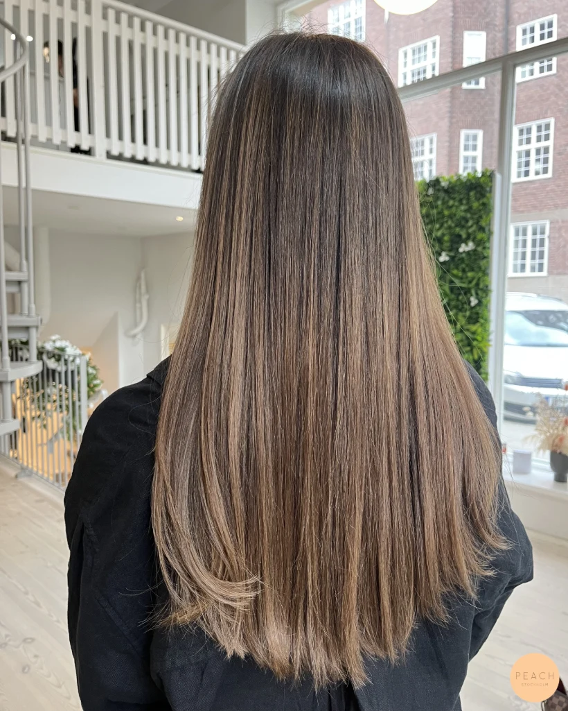 Brown balayage – salongsresultat av Nathalie Hedqvist, 18 juni 2024