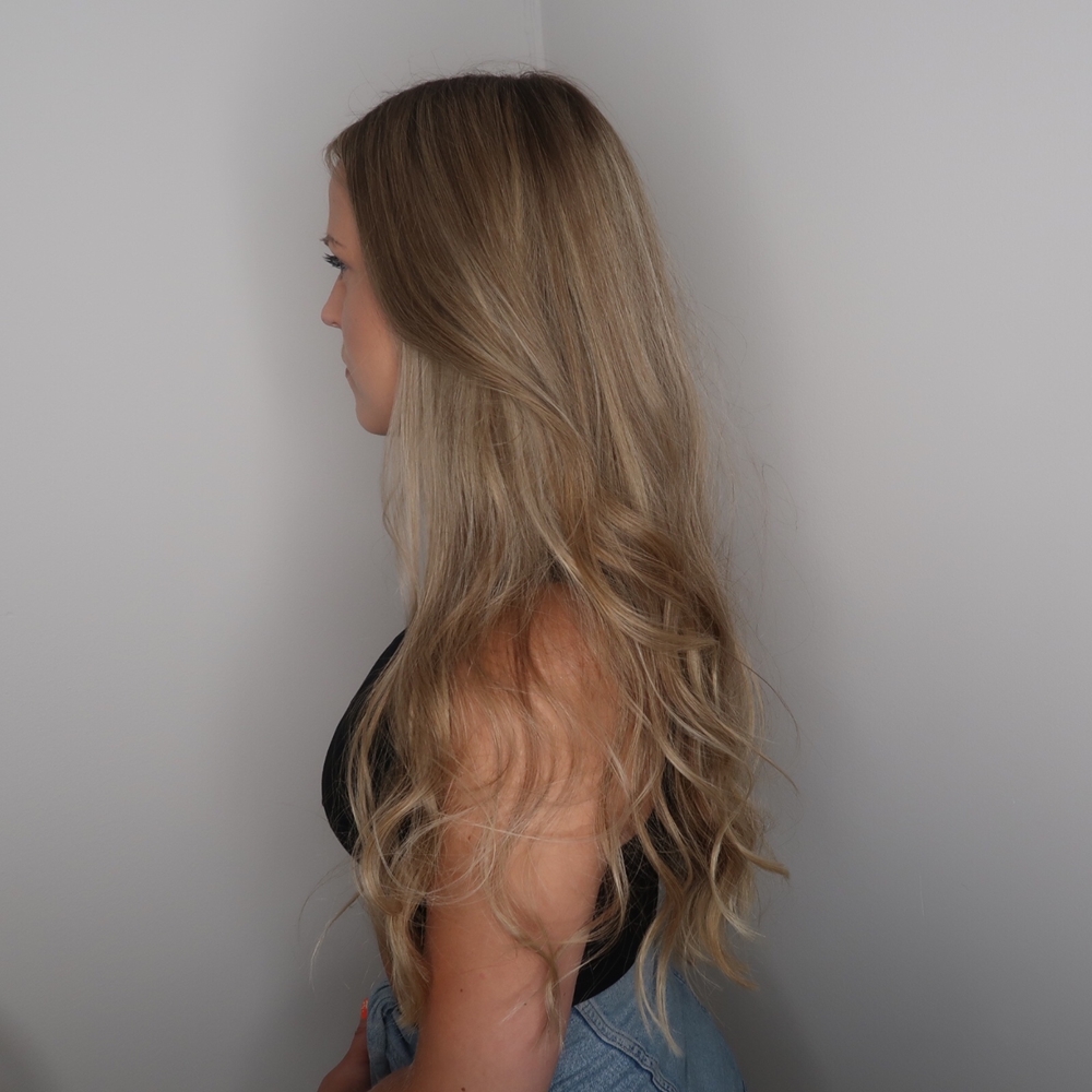 Blond balayage