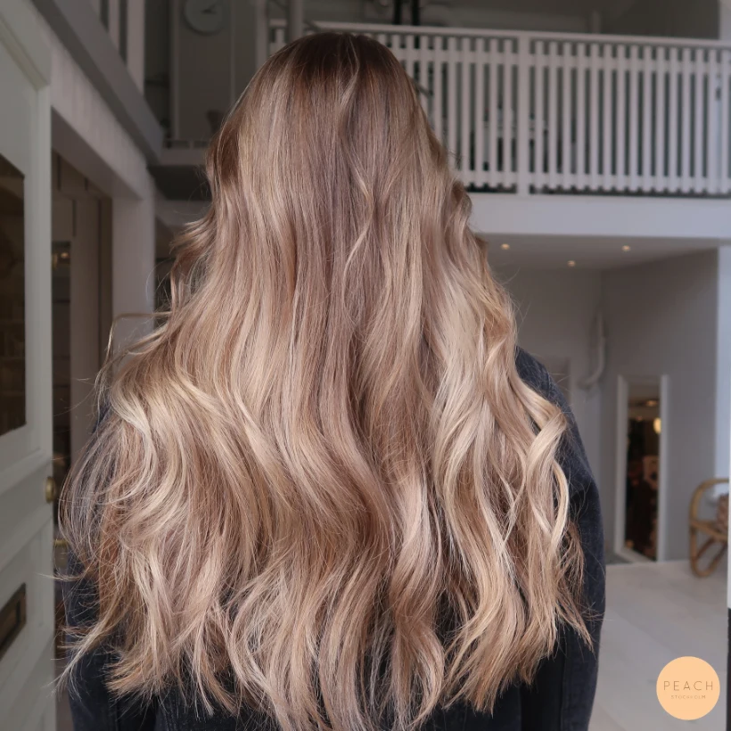 Ljusblond - balayage
