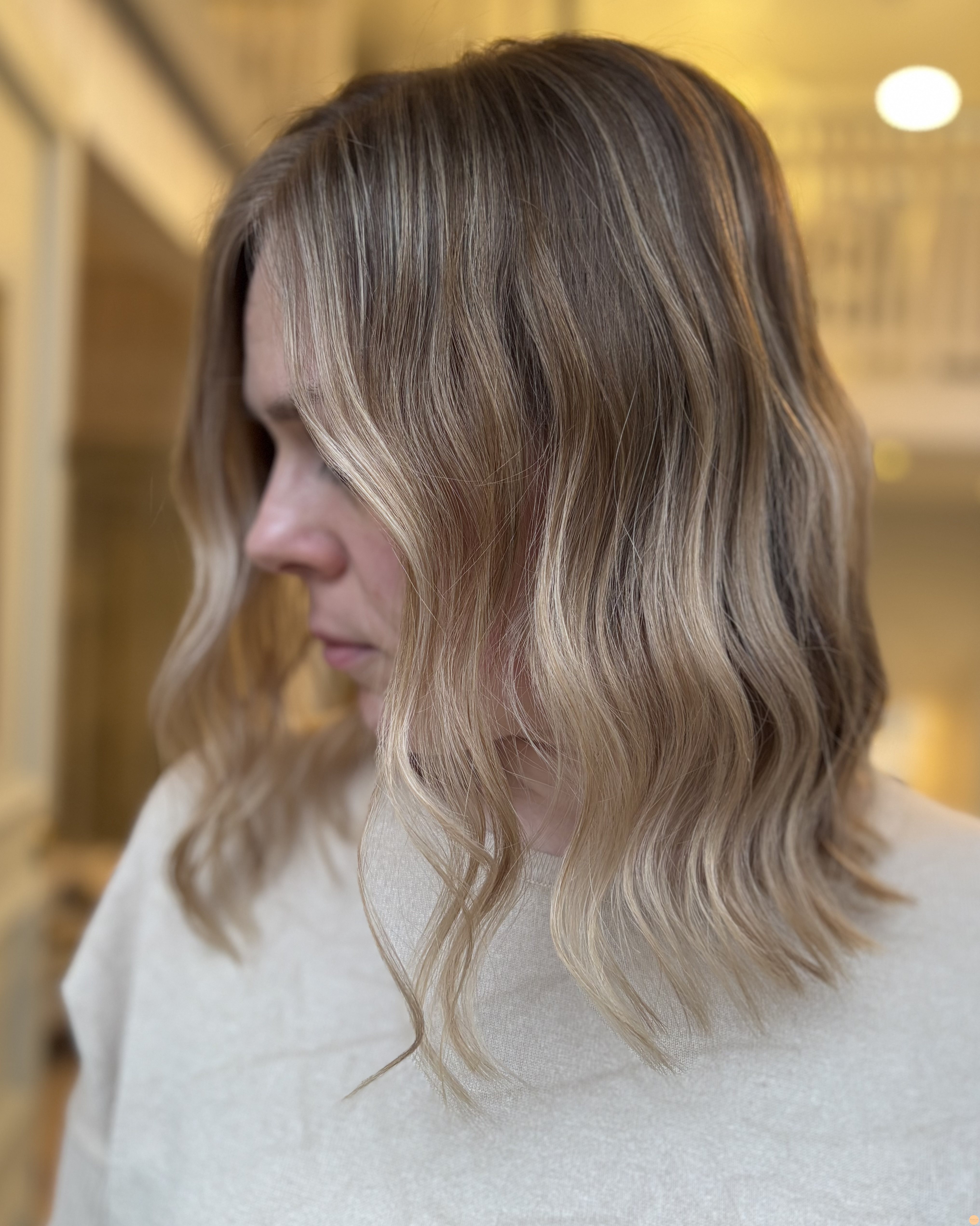 Soft beige blond