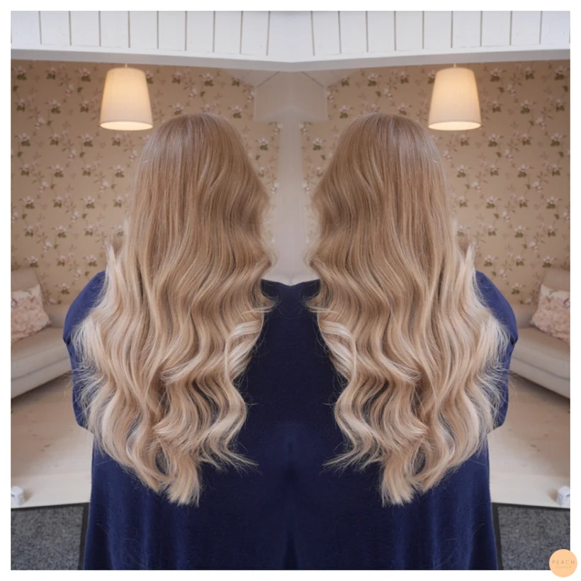 Toning i blonderat hår
